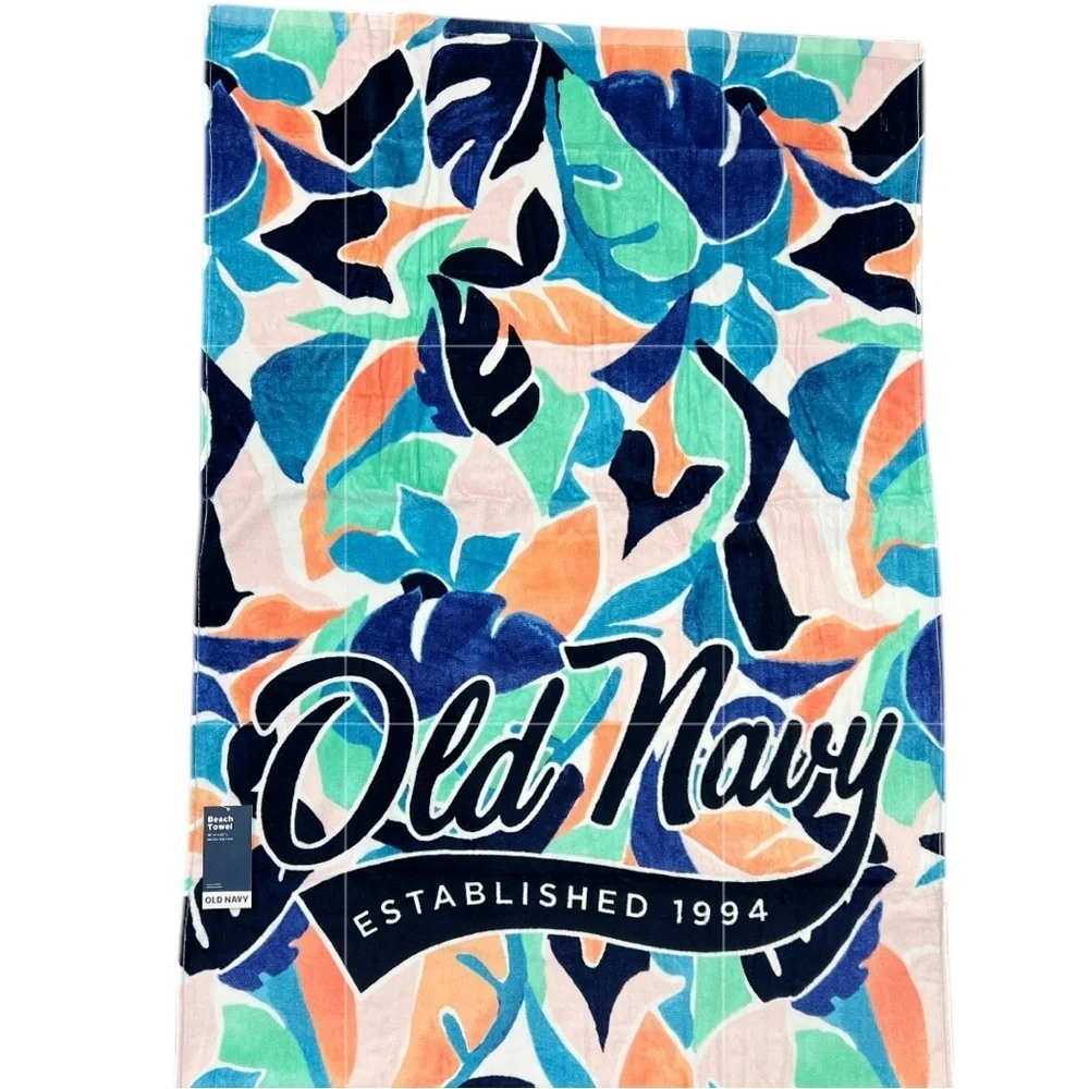 Old Navy - ‘Two Logo Beach Towels - bundle’ 28“ x 60“. NWT. Firm! Last one!